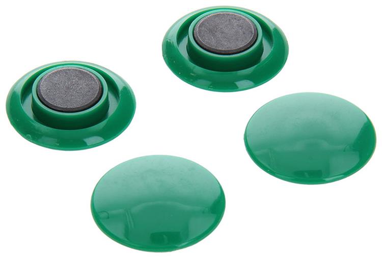 Load image into Gallery viewer, Mack 1017870 - bordmagneet kunststof groen 4 st 30 mm | 10 stuks
