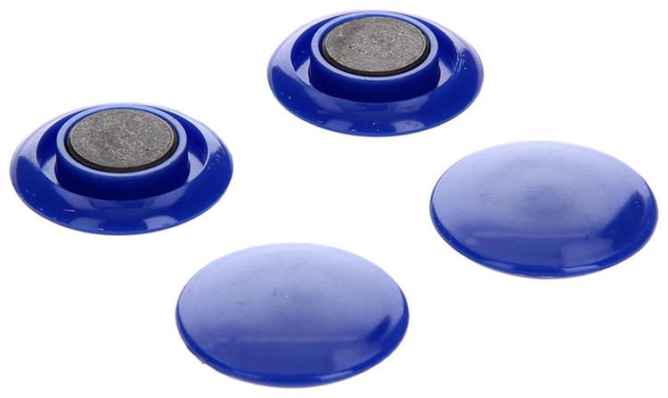 Load image into Gallery viewer, Mack 1003660 - bordmagneet kunststof blauw 4st 30 mm | 10 stuks