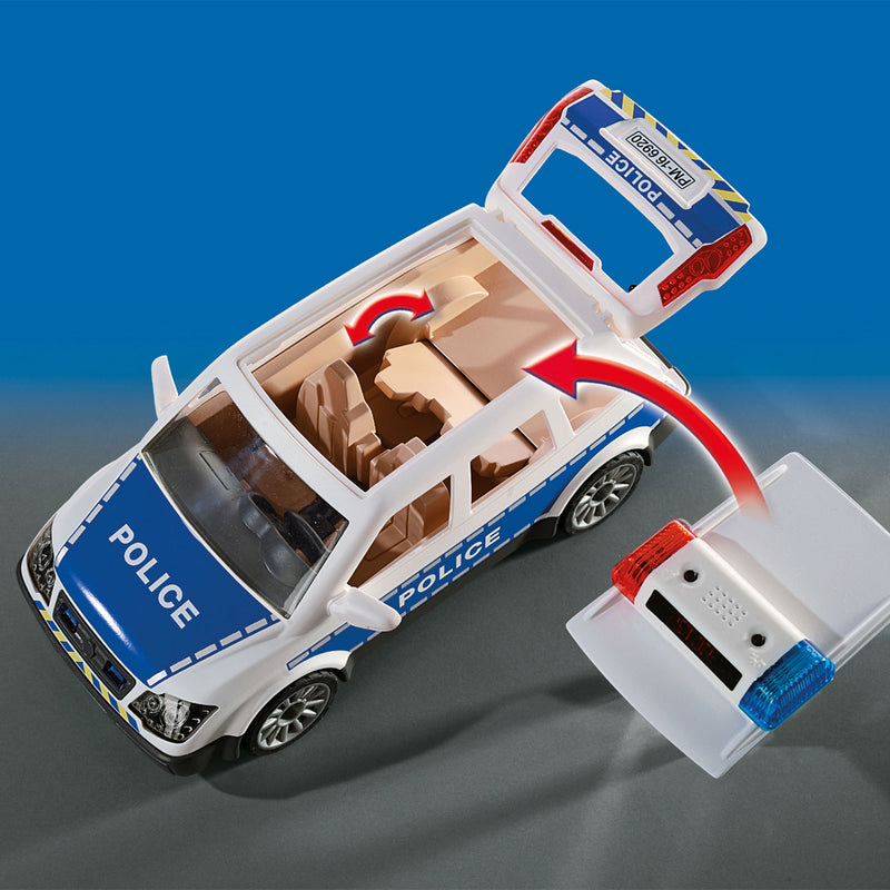 Load image into Gallery viewer, Playmobil City Action Politiepatrouille met Licht en Geluid 6920