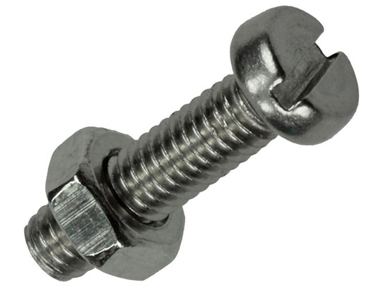 Load image into Gallery viewer, Mack 1019819 - metaalschroef cyl. kop + moer rvs 12 st m4x16 | 10 stuks