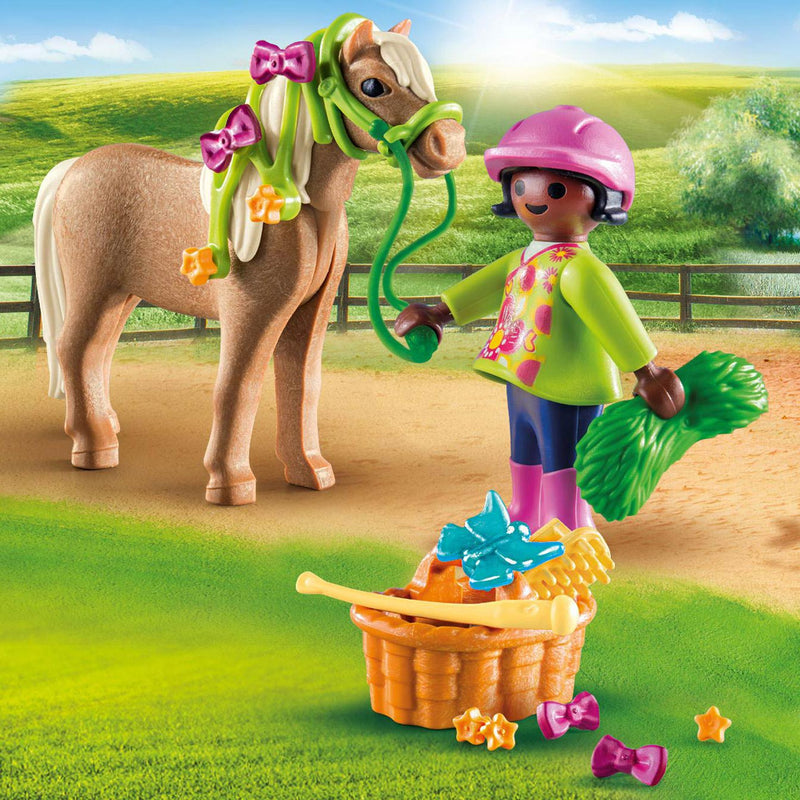 Load image into Gallery viewer, Playmobil 70060 Meisje met Pony