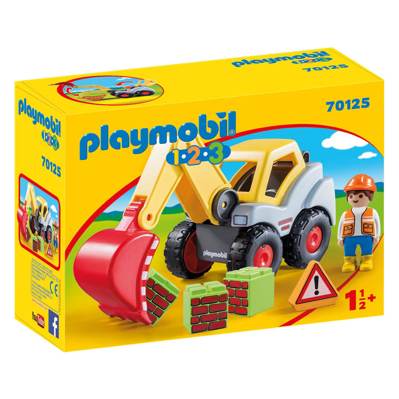 Load image into Gallery viewer, Playmobil 1.2.3. Graaflader 70125