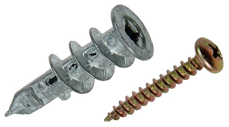 Load image into Gallery viewer, Mack 1017889 - boorplug vr gipskart.plt + schr.zamac 4st 6 x 38 mm | 10 stuks