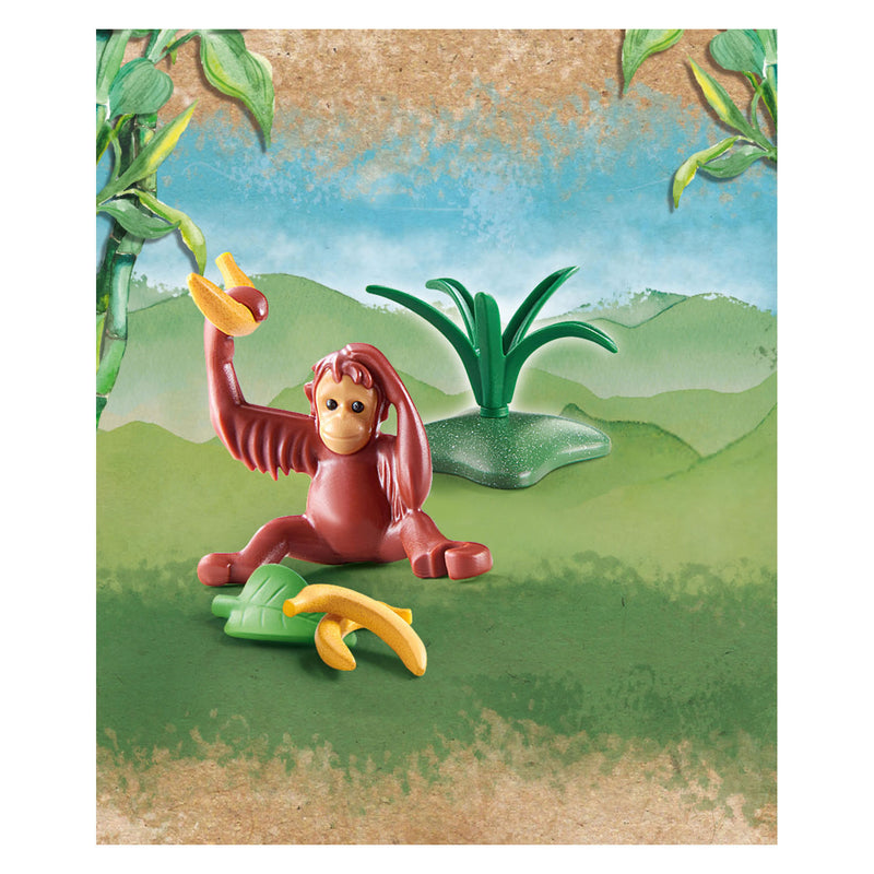 Load image into Gallery viewer, Playmobil wiltopia baby orang-oetan - 71074