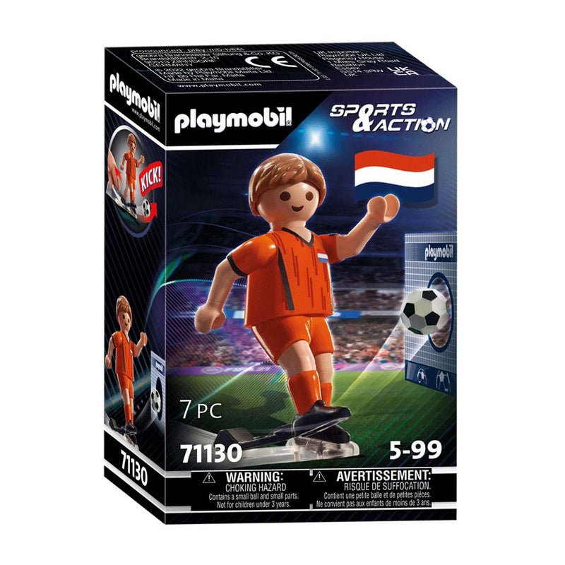 Load image into Gallery viewer, Playmobil sports action voetballer nederland - 71130