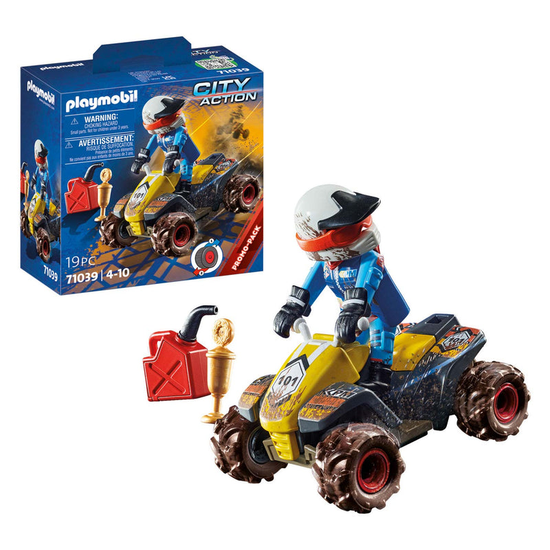 Load image into Gallery viewer, Playmobil City Action Off road Quad 71039