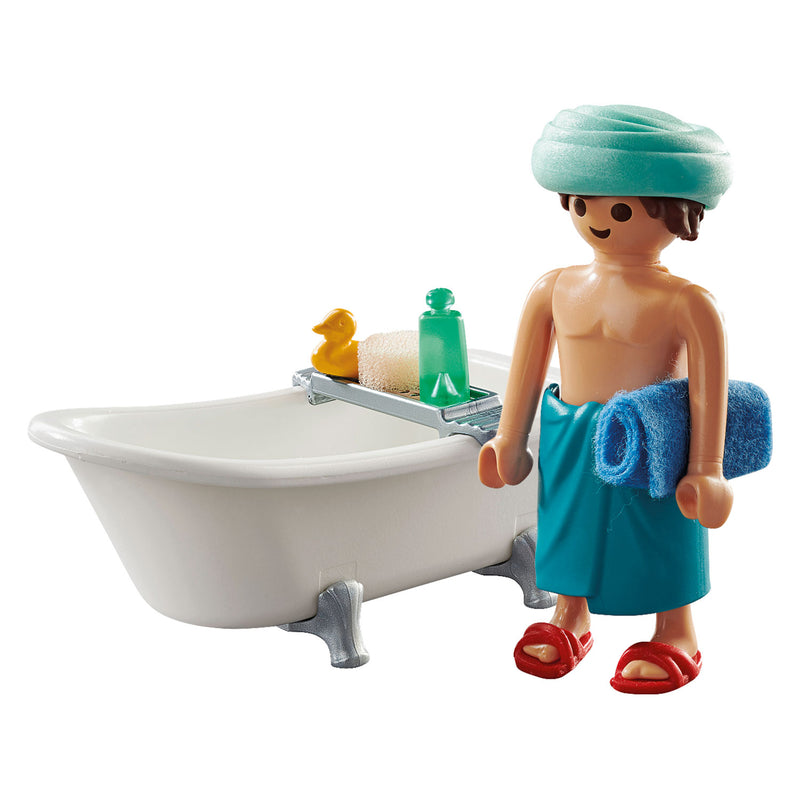 Load image into Gallery viewer, Playmobil specials man in badkuip - 71167