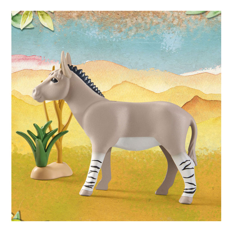 Load image into Gallery viewer, Playmobil WIltopia Afrikaanse Wilde ezel 71289