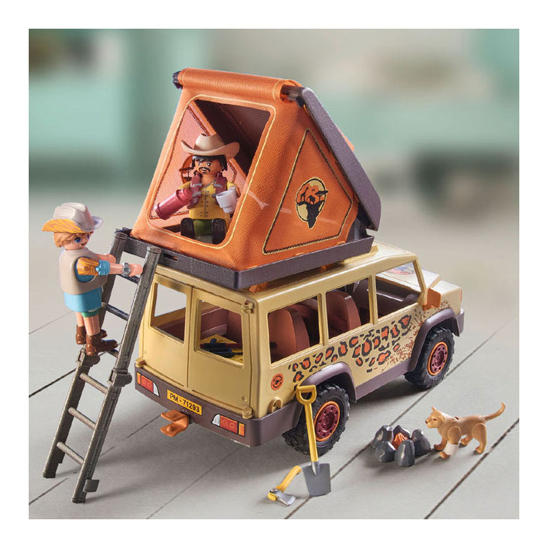 Load image into Gallery viewer, Playmobil Wiltopia met de Terreinwagen bij de Leeuwen 7129