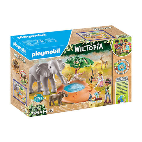 Load image into Gallery viewer, Playmobil Wiltopia Een reis naar de Waterpoel 71294