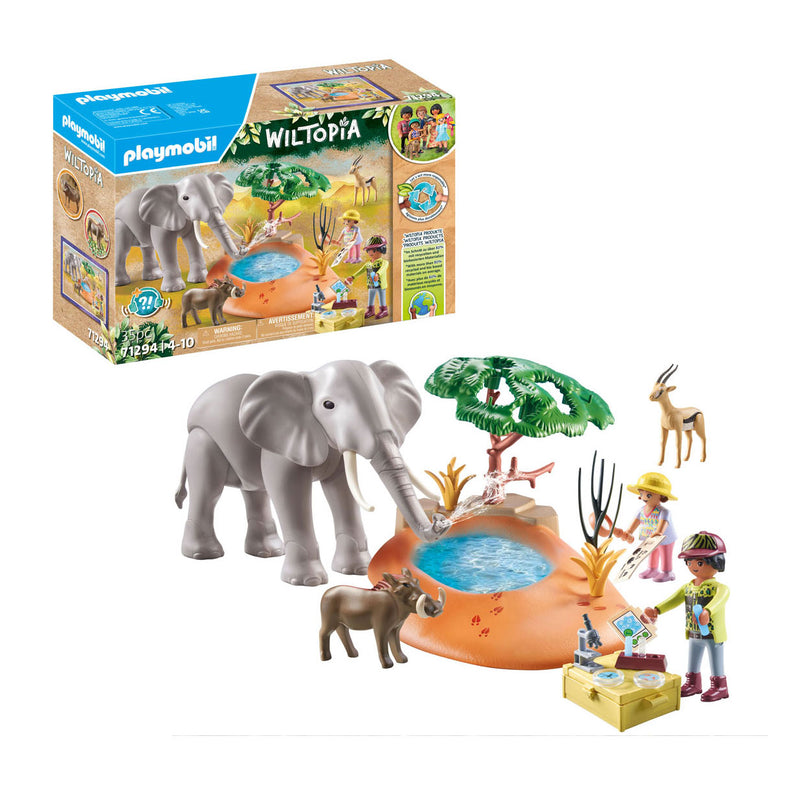Load image into Gallery viewer, Playmobil Wiltopia Een reis naar de Waterpoel 71294