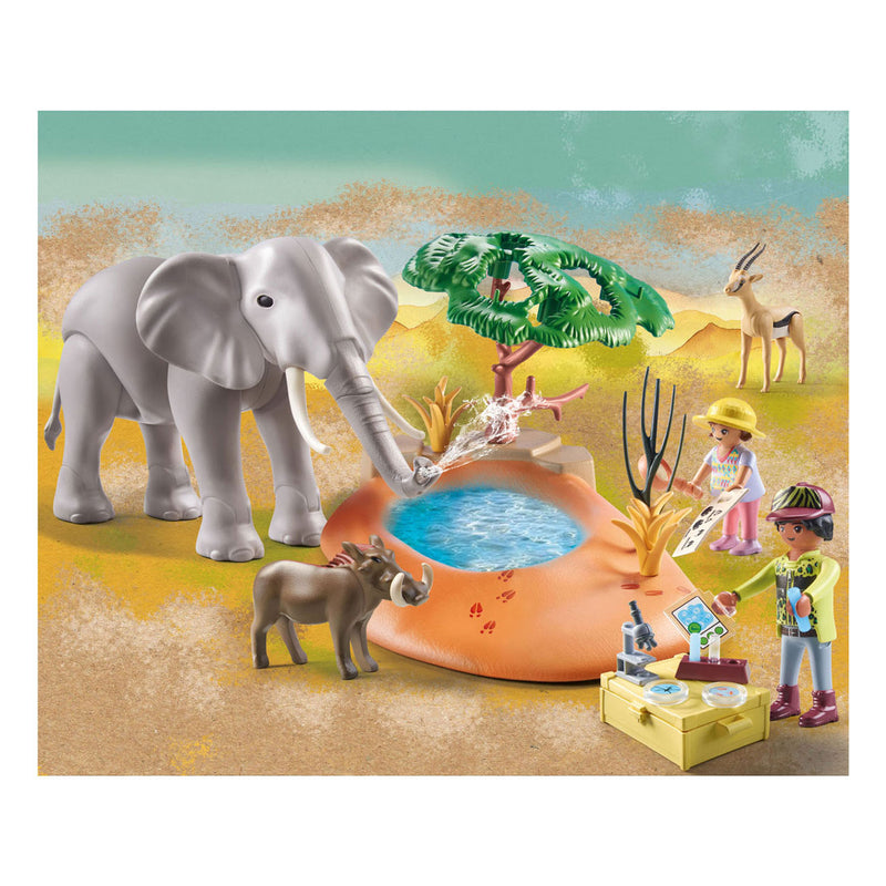 Load image into Gallery viewer, Playmobil Wiltopia Een reis naar de Waterpoel 71294