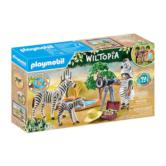 Load image into Gallery viewer, Playmobil Wiltopia Onderweg met de Dierenfotograaf 71295