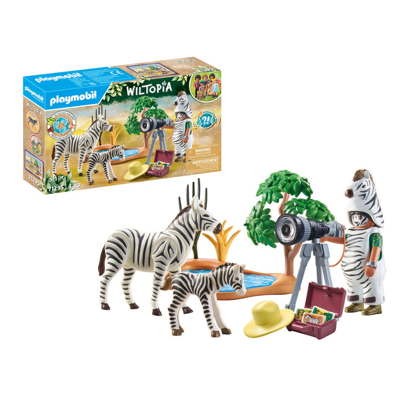 Load image into Gallery viewer, Playmobil Wiltopia Onderweg met de Dierenfotograaf 71295