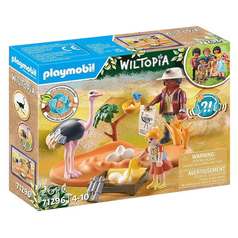 Load image into Gallery viewer, Playmobil Wiltopia Op Bezoek bij Papa Struisvogel 71296