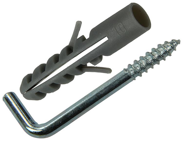 Load image into Gallery viewer, Mack 1017902 - plug + schroefduim polyeth 4 st 10mm 6x60mm | 5 stuks