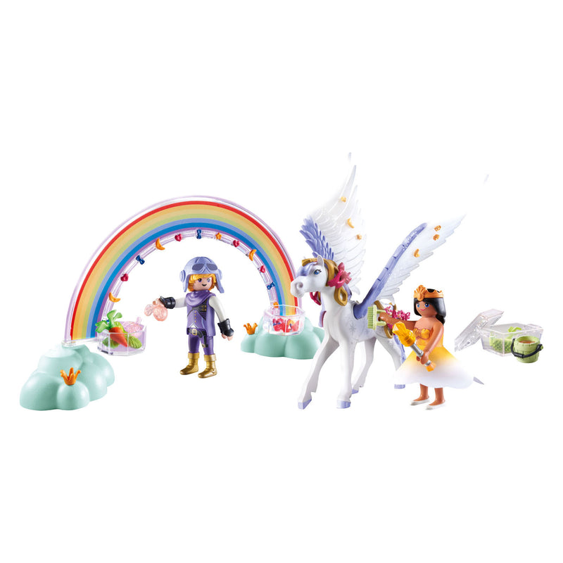 Load image into Gallery viewer, Playmobil Princess Pegasus met Regenboog 71361