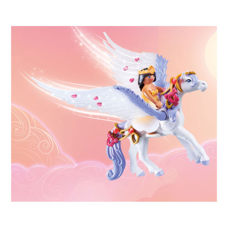 Load image into Gallery viewer, Playmobil Princess Pegasus met Regenboog 71361