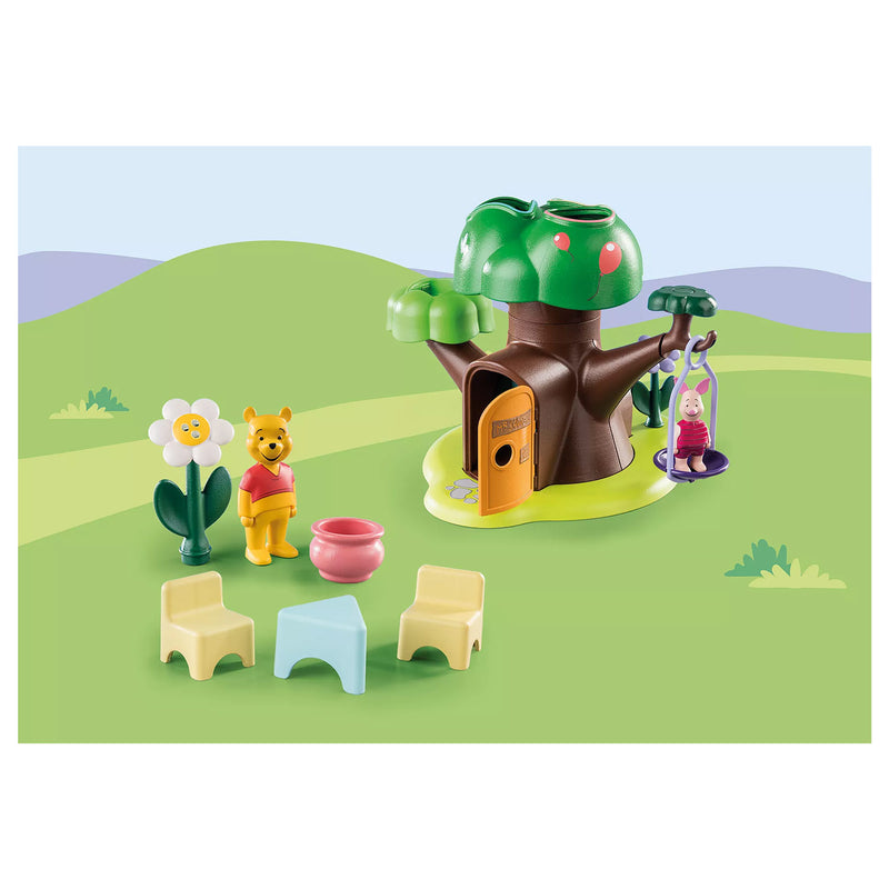Load image into Gallery viewer, Playmobil 1.2.3. de Poeh Boomhut 71316