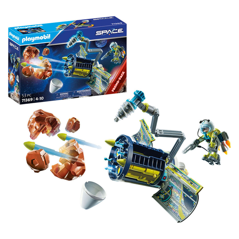 Load image into Gallery viewer, Playmobil Ruimtevaart Meteoroide Vernietiger Promo Pack 71369