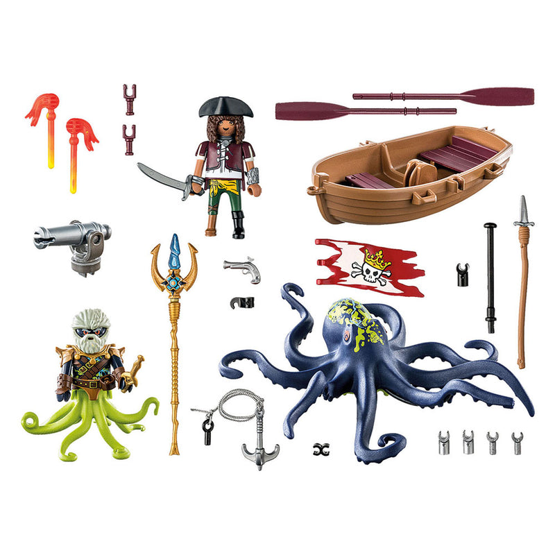 Load image into Gallery viewer, Playmobil pirates gevecht tegen de reuzenoctopus - 71419