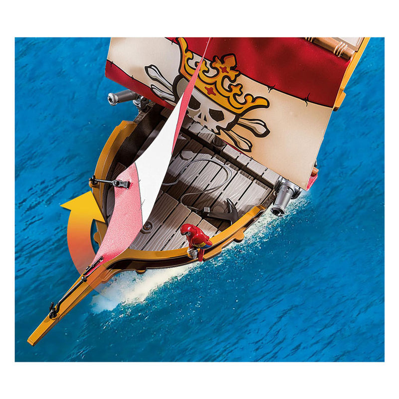 Load image into Gallery viewer, Playmobil pirates piratenschip - 71418