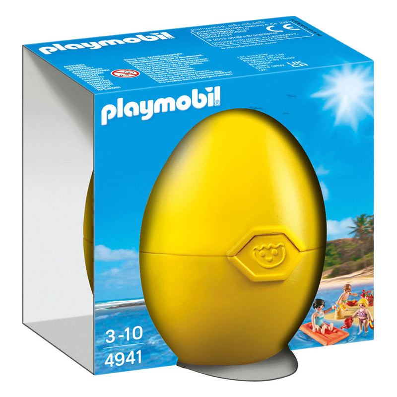 Load image into Gallery viewer, Playmobil familieplezier moeder en kinderen in ei - 4941