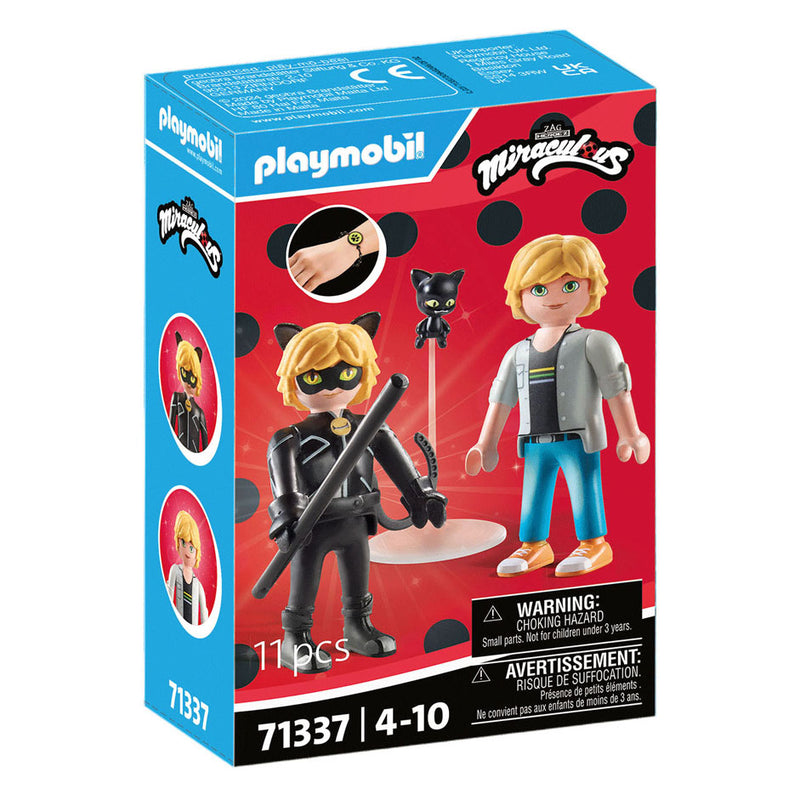 Load image into Gallery viewer, Playmobil miraulous miraculous: adrien cat noir - 71337