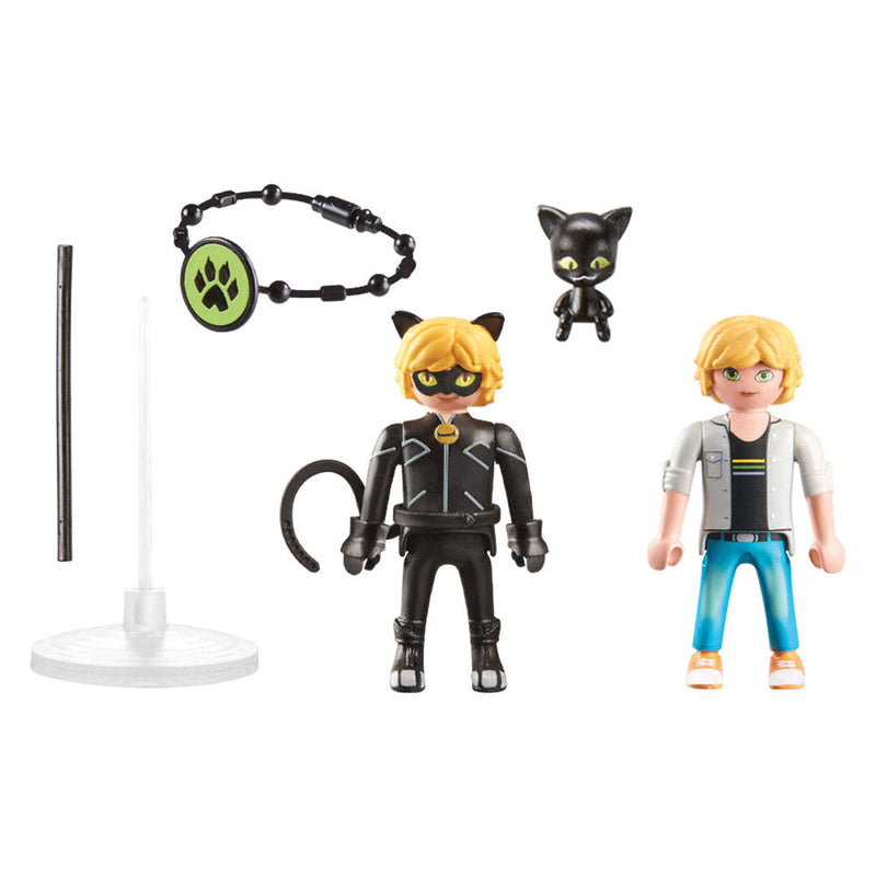 Load image into Gallery viewer, Playmobil miraulous miraculous: adrien cat noir - 71337
