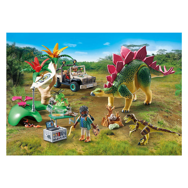 Load image into Gallery viewer, Playmobil dinos onderzoeksstation met dinosaurussen - 71523