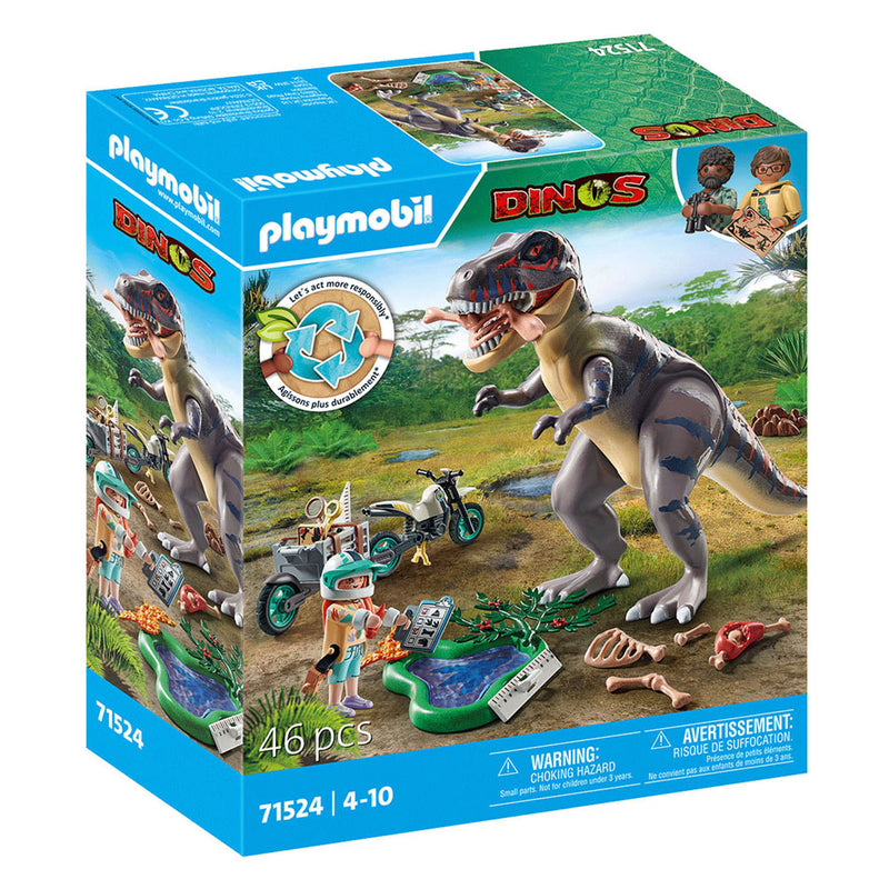 Load image into Gallery viewer, Playmobil dinos t-rex sporenonderzoek - 71524