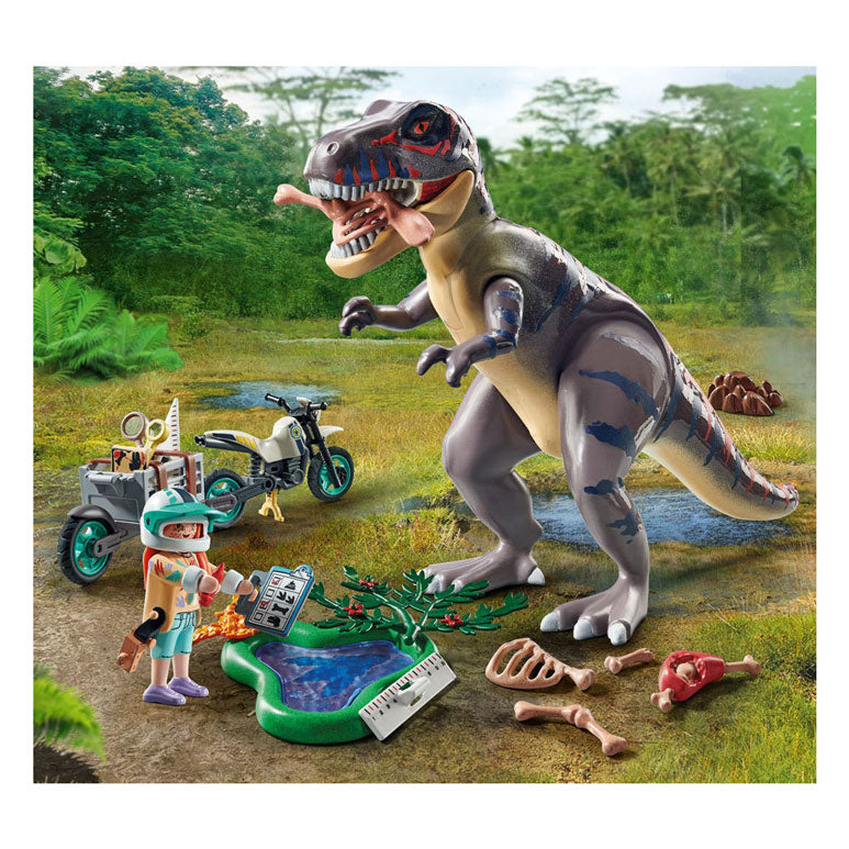 Load image into Gallery viewer, Playmobil dinos t-rex sporenonderzoek - 71524