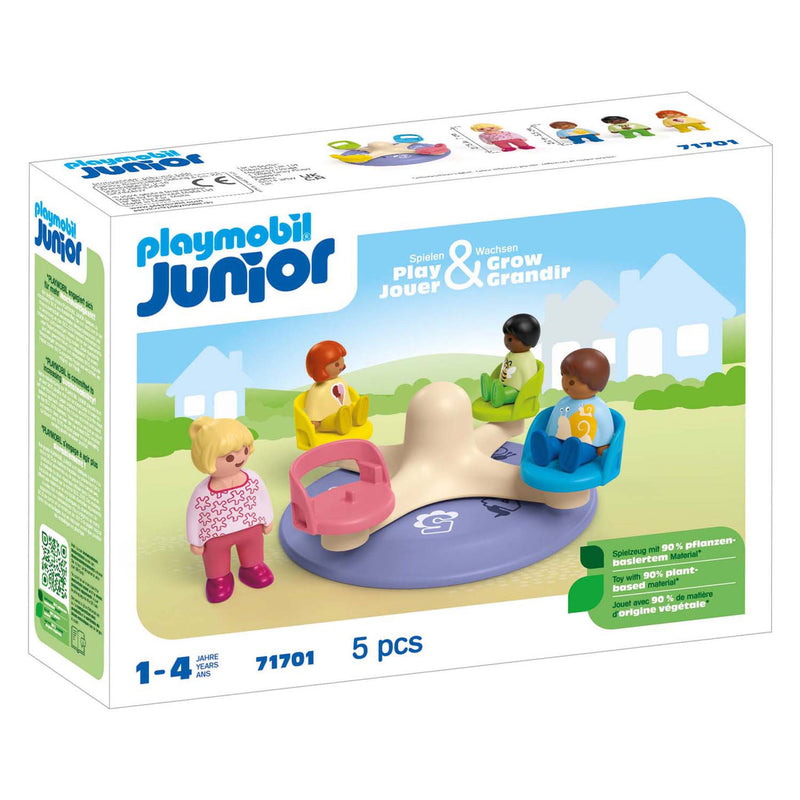 Load image into Gallery viewer, Playmobil junior kindercarrousel - 71701