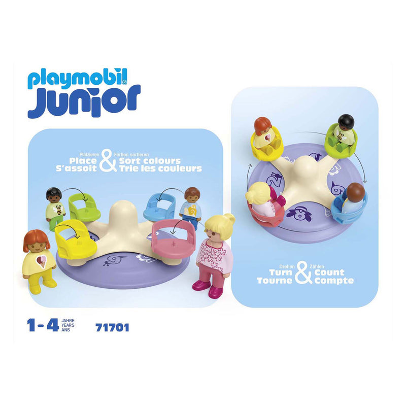 Load image into Gallery viewer, Playmobil junior kindercarrousel - 71701