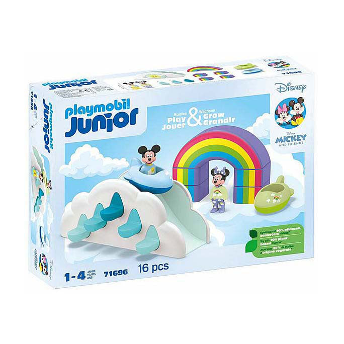 Load image into Gallery viewer, Playmobil junior mickey mouse wolkenhuis - 71696