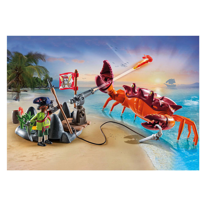 Load image into Gallery viewer, Playmobil pirates strijd tegen de gigantische krab - 71532