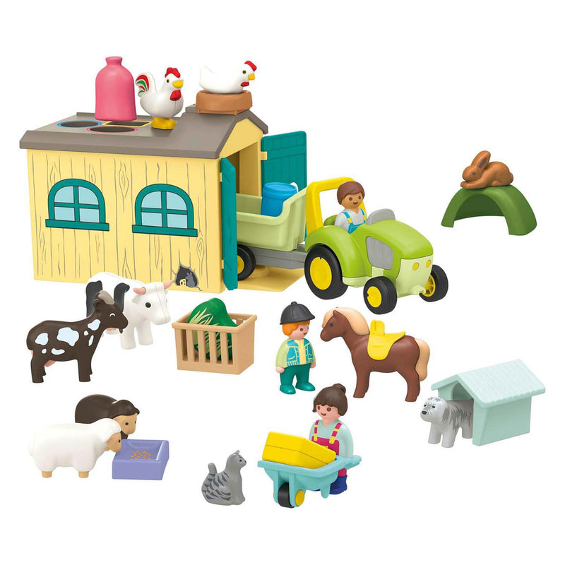 Load image into Gallery viewer, Playmobil Junior 71656 Boerderijavontuur