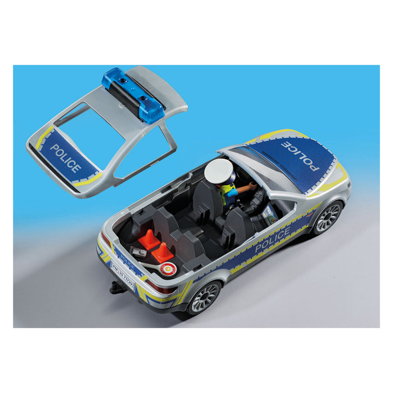 Load image into Gallery viewer, Playmobil action heroes politie patrouille auto 24dlg - 71729