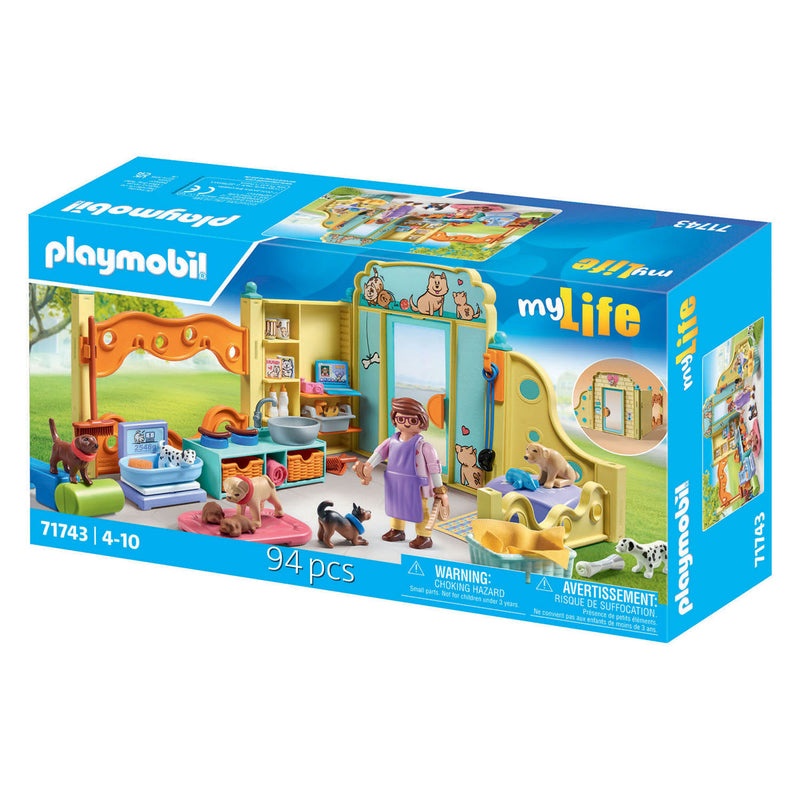 Load image into Gallery viewer, Playmobil my life puppy zorgcentrum - 71743