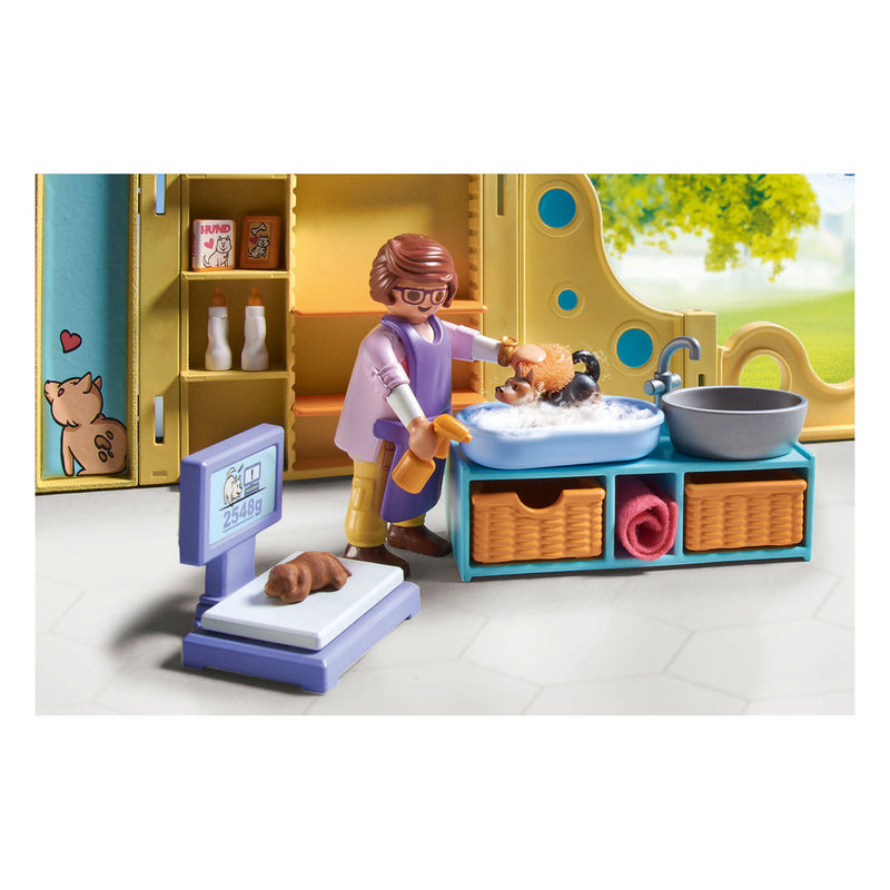 Load image into Gallery viewer, Playmobil my life puppy zorgcentrum - 71743