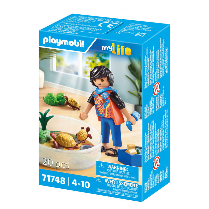Load image into Gallery viewer, Playmobil my life schildpadden terrarium - 71748