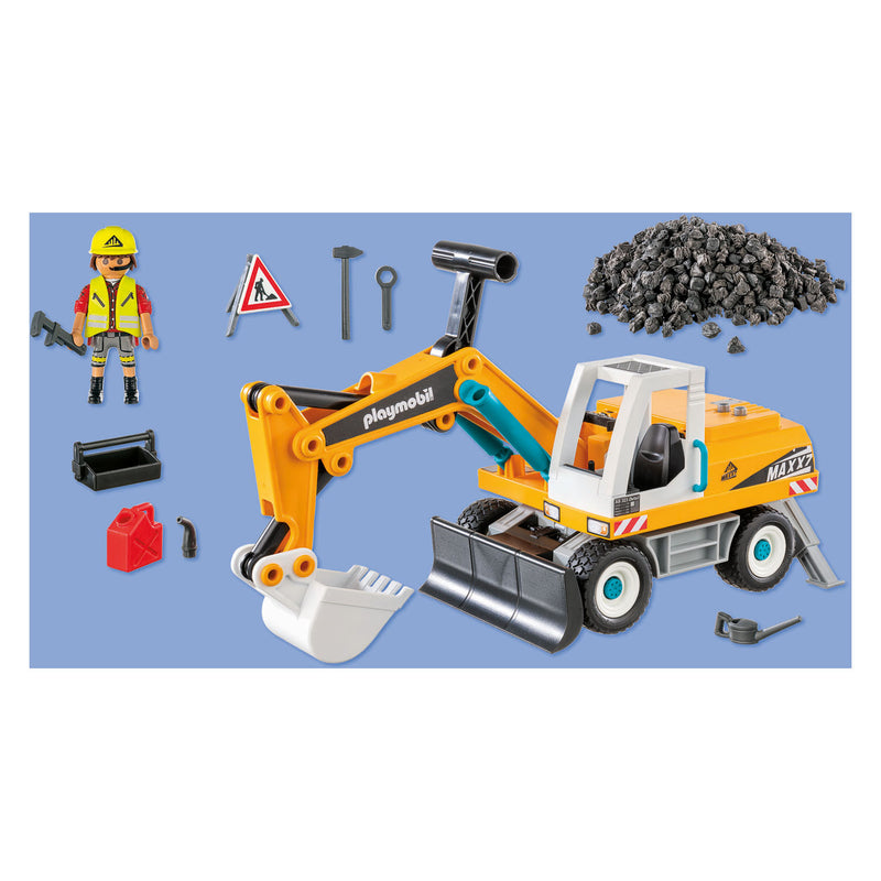 Load image into Gallery viewer, Playmobil action heroes grote graafmachine - 71749