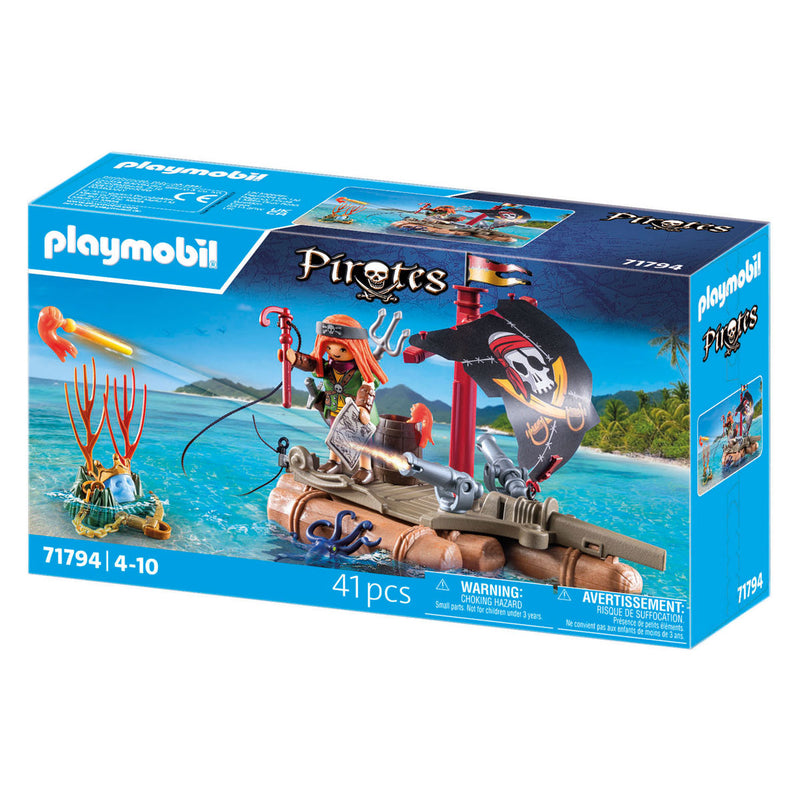 Load image into Gallery viewer, Playmobil pirates piratenvlot met schat - 71793