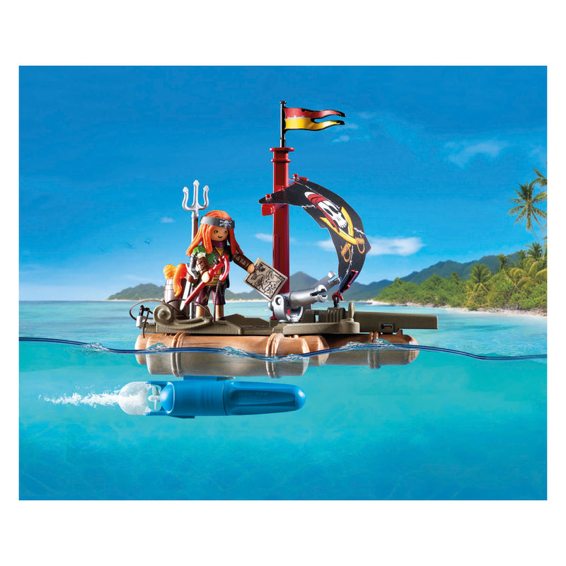 Load image into Gallery viewer, Playmobil pirates piratenvlot met schat - 71793