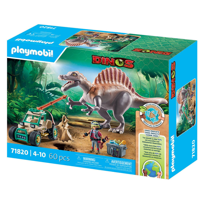 Load image into Gallery viewer, Playmobil dinos spinosaurus aanval - 71820
