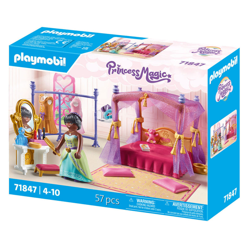 Load image into Gallery viewer, Playmobil princess magic slaapkamer met kleedkamer - 71847