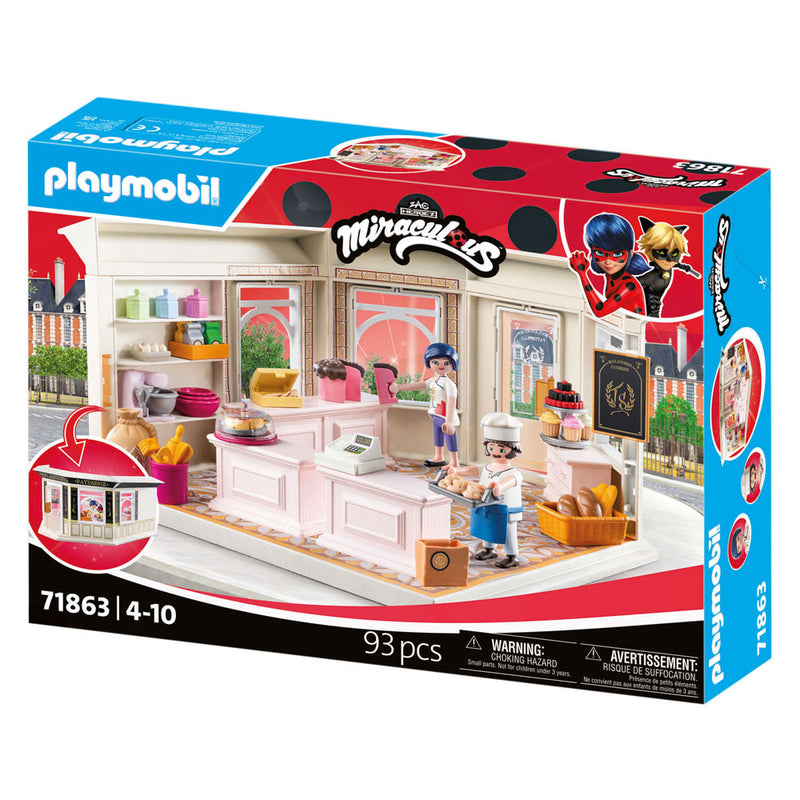 Load image into Gallery viewer, Playmobil miraculous franse bakkerij -71863