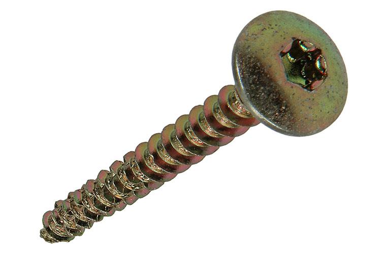 Load image into Gallery viewer, Mack 1019972 - luikschroef geel verzinkt 6,0 x 50 mm 8st | 5 stuks
