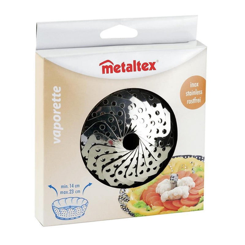 Load image into Gallery viewer, Metaltex stoommandje rvs