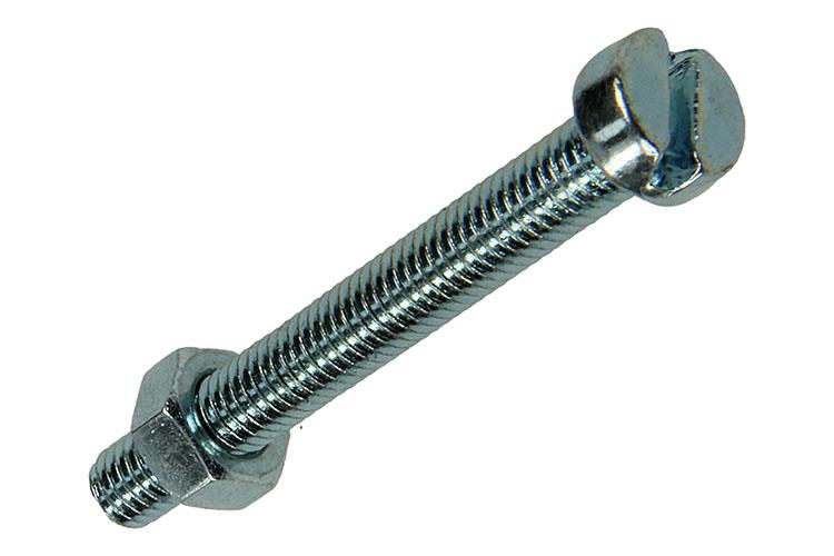 Load image into Gallery viewer, Mack 1018096 - metaalschroef cyl. kop + moer verz .25 st m5 x 40 mm | 5 stuks